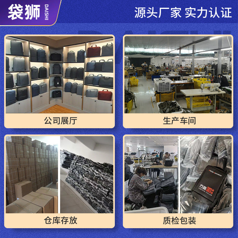 Spot Backpack Trendy Brand Foreign Trade Backpack Men&#039;s Junior High School Schoolbag Cross-border Fashion Leisure Student Computer Storage Bag