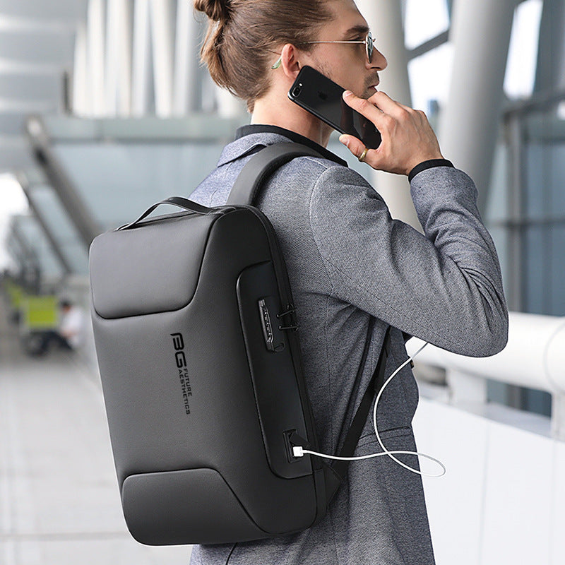 Bange New Backpack Men&#039;s Waterproof Backpack Men&#039;s Business Travel Computer Sports Car Backpack Backpack