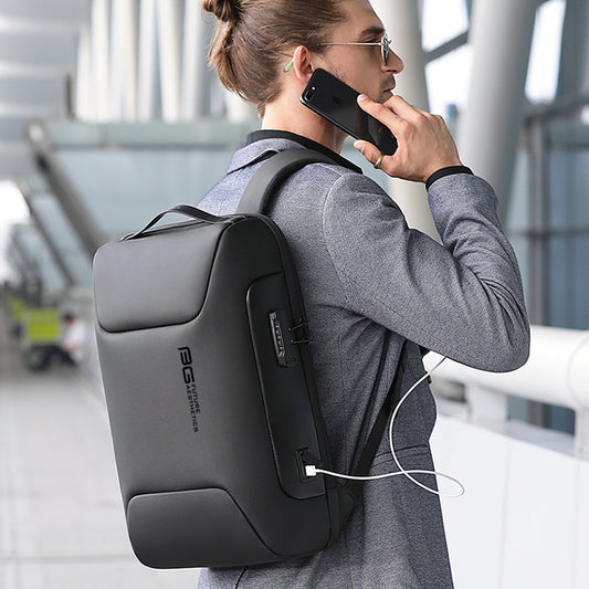 Bange New Backpack Men&#039;s Waterproof Backpack Men&#039;s Business Travel Computer Sports Car Backpack Backpack