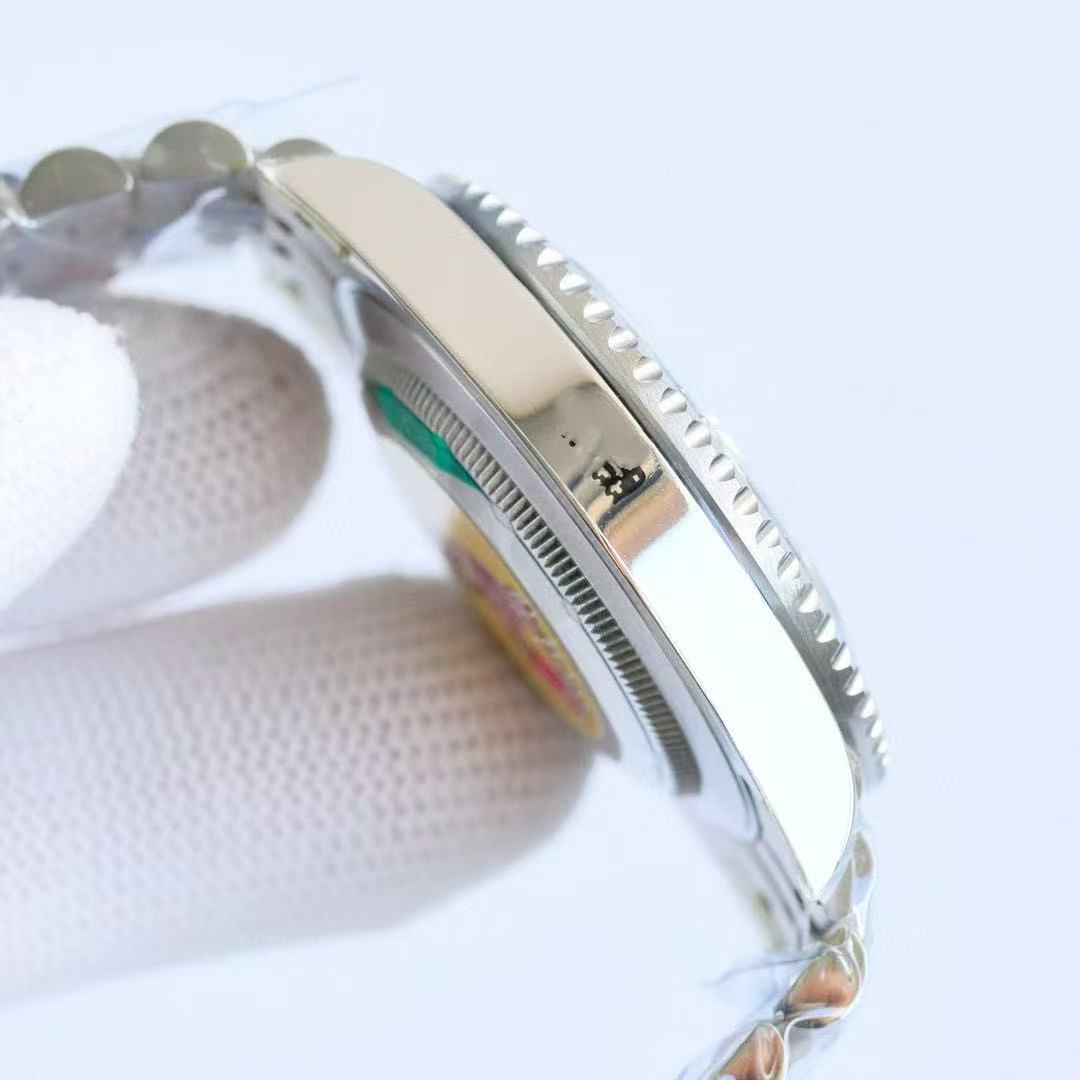 Cross-Border Foreign Trade Greenwich Men&#039;s Coke Sprite Ring Business Steel Belt Fully Automatic Mechanical Watch Manufacturer Wholesale