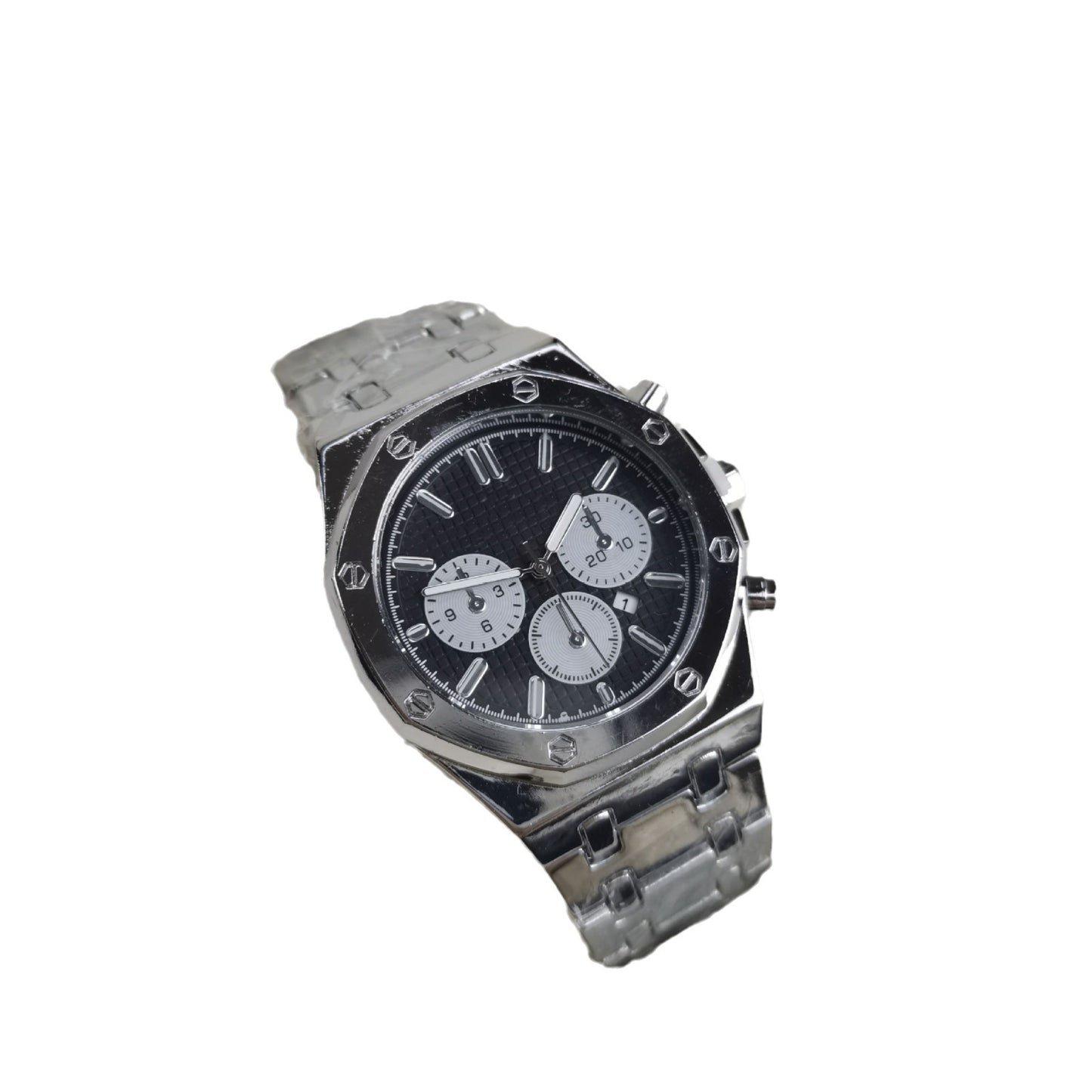 Royal Oak Steel Band Silicone New Men&#039;s Watch Business Quartz Waterproof Men&#039;s AP Fashion Trend Watch