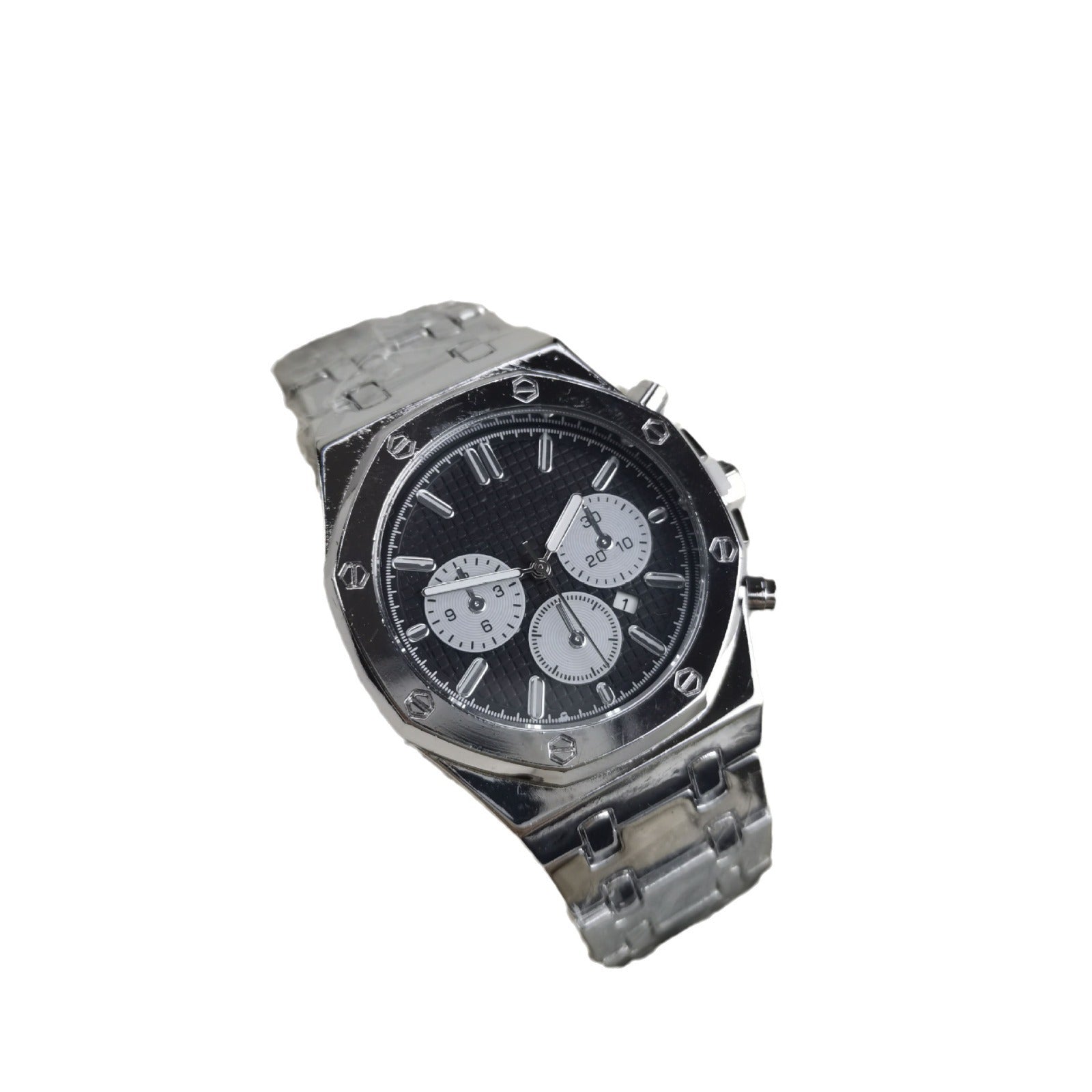 Royal Oak Steel Band Silicone New Men&#039;s Watch Business Quartz Waterproof Men&#039;s AP Fashion Trend Watch